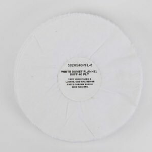 WHITE DOMET FLANNEL 40 PLY