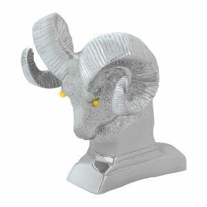 Rams Head Hood Ornament
