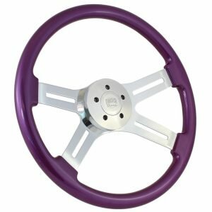 18 Chrome Dual Classic Painted Steering Wheel