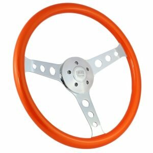 18 Chrome Sebring Painted Steering Wheel Orange