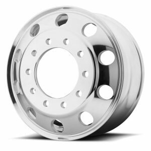 ATX OTR Series AO400 Baja Polished Steer Axle Wheels