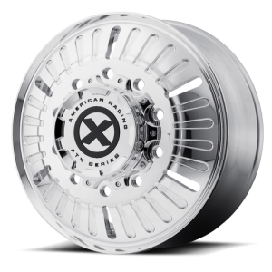 ATX OTR Series AO403 Roulette Polished Steer Axle Wheels