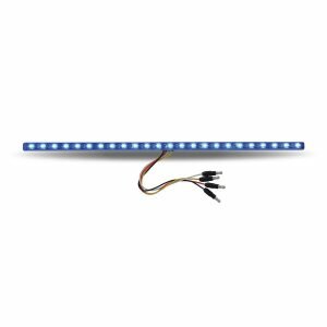 17" Dual Revolution Amber to Blue Auxiliary LED Undermount Strip