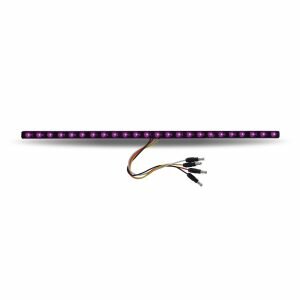 17" Dual Revolution Amber to Purple Auxiliary LED Undermount Strip