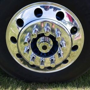 Chrome Plated Billet Aluminum Oil Cap Cover - Lifetime Nut Covers